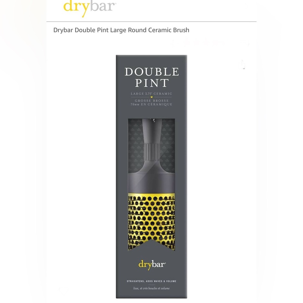 Drybar Double Pint Large Round Ceramic Brush - 2.75 Round Barrel